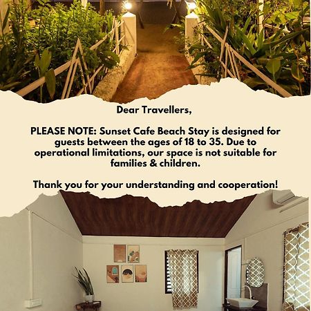 Sunset Cafe Beach Stay Gokarna  Extérieur photo