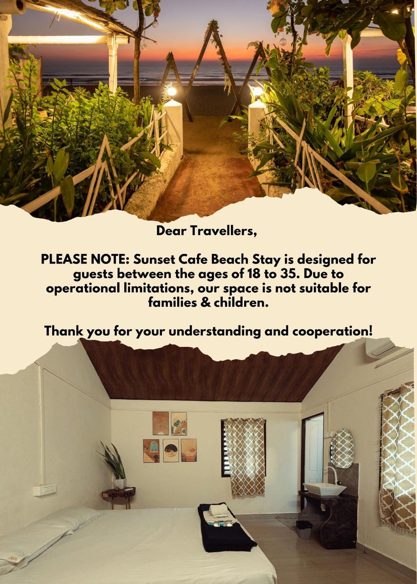 Sunset Cafe Beach Stay Gokarna  Extérieur photo